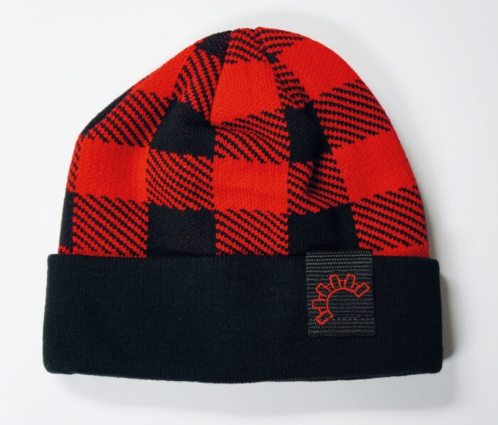 TUQUE à carreaux 2-en-1