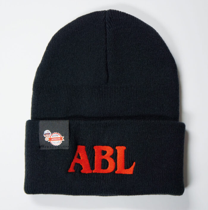 TUQUE ABL à rebord - logo rouge